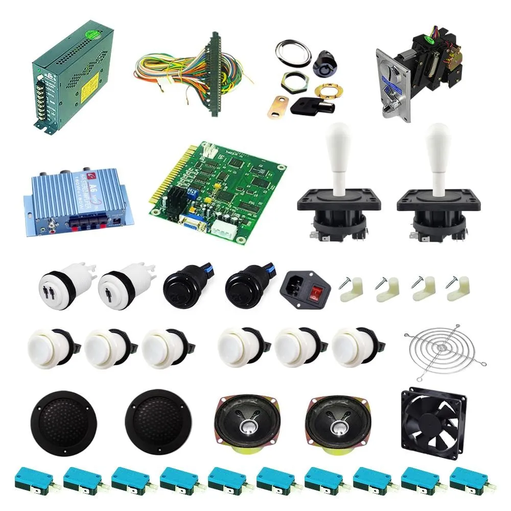 Ultimate 60 in 1 DIY Arcade Kit-Happ Joystick