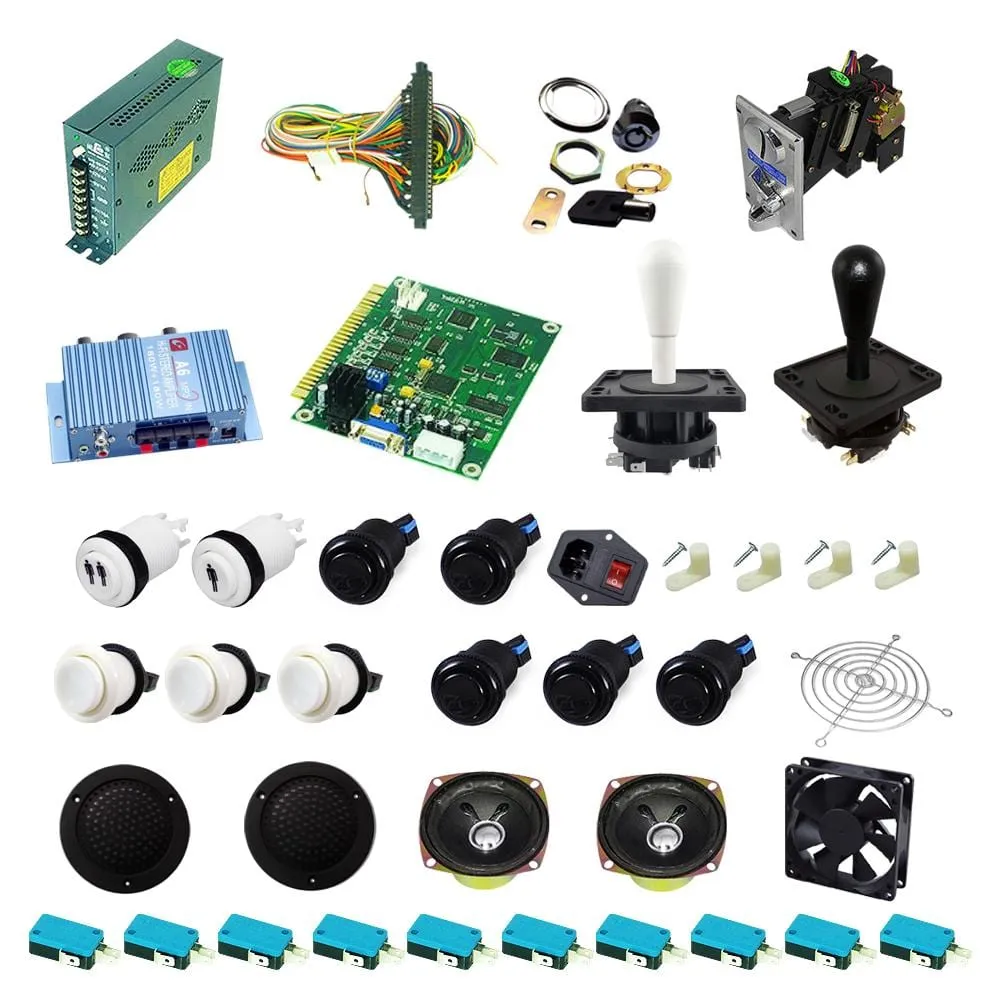 Ultimate 60 in 1 DIY Arcade Kit-Happ Joystick