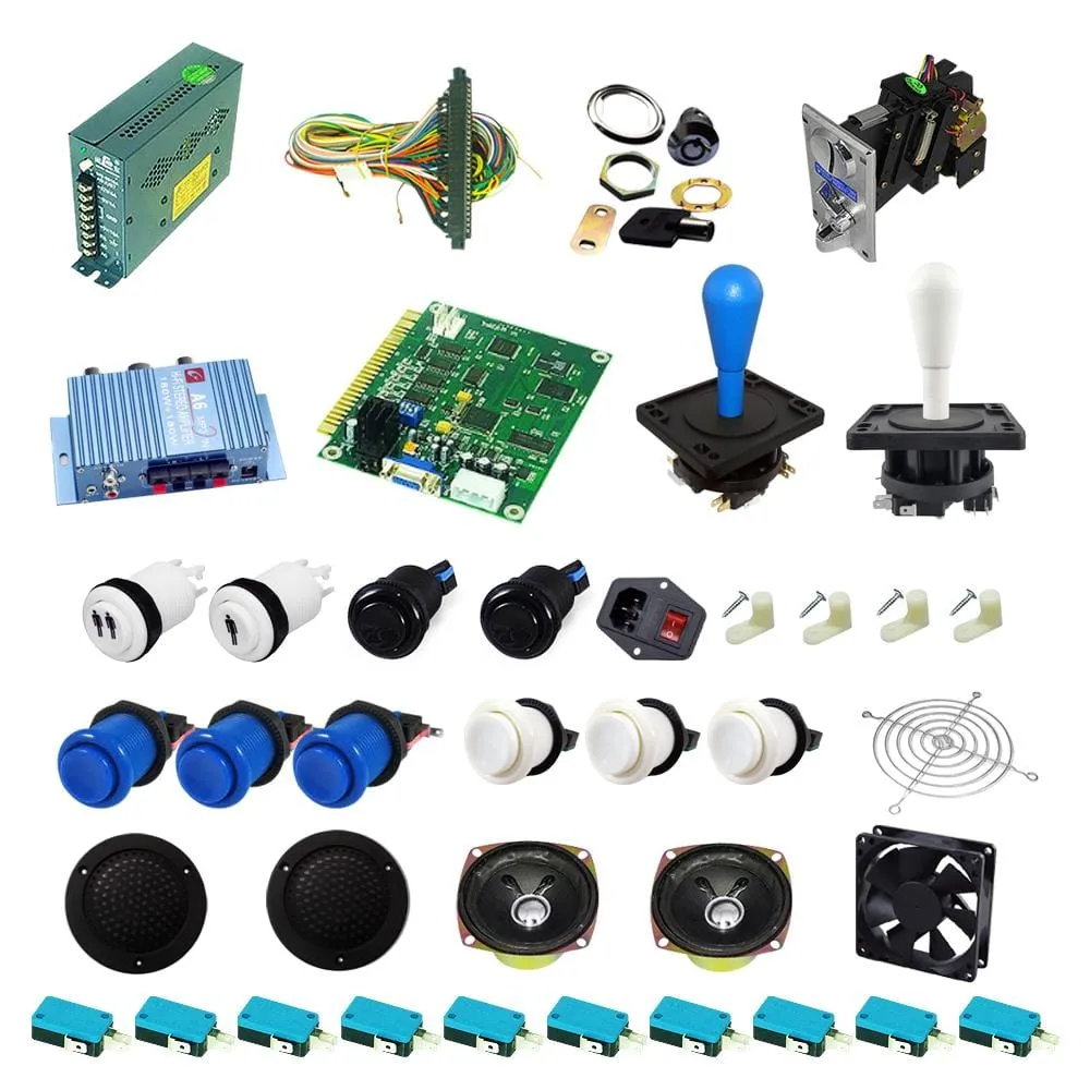 Ultimate 60 in 1 DIY Arcade Kit-Happ Joystick