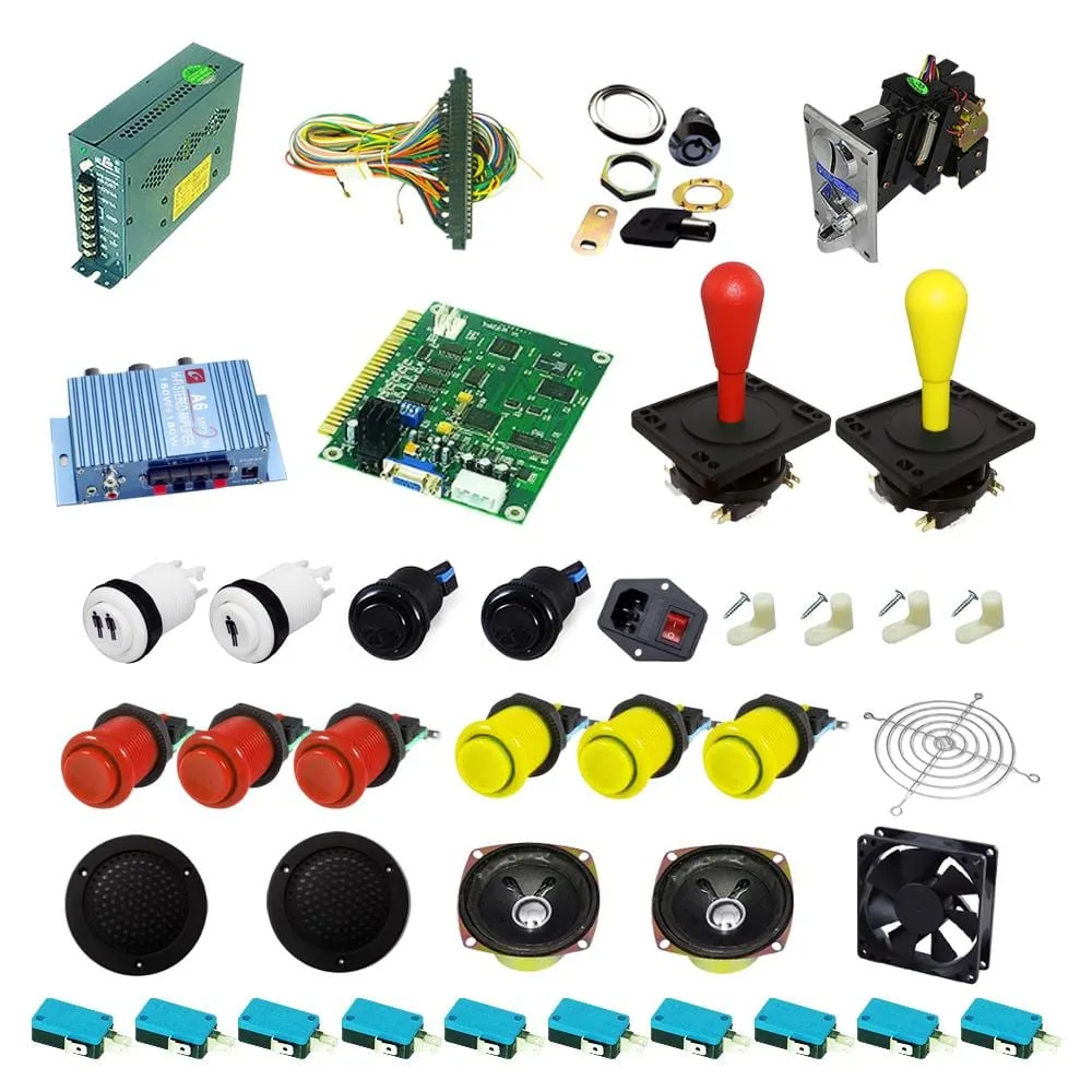 Ultimate 60 in 1 DIY Arcade Kit-Happ Joystick