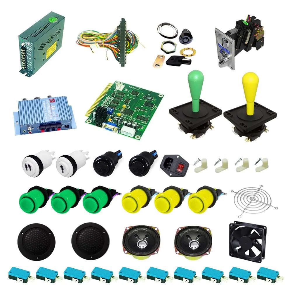 Ultimate 60 in 1 DIY Arcade Kit-Happ Joystick