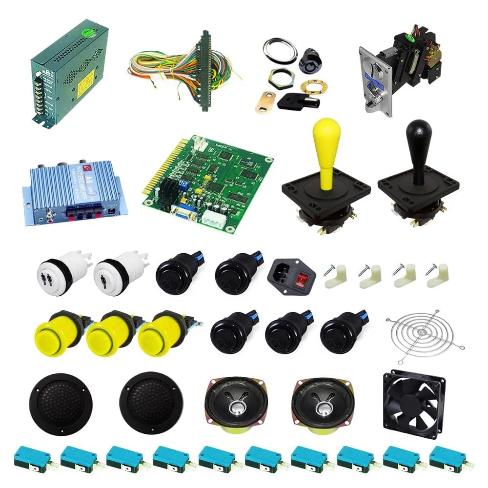 Ultimate 60 in 1 DIY Arcade Kit-Happ Joystick