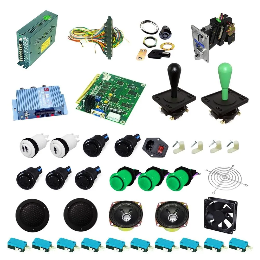 Ultimate 60 in 1 DIY Arcade Kit-Happ Joystick