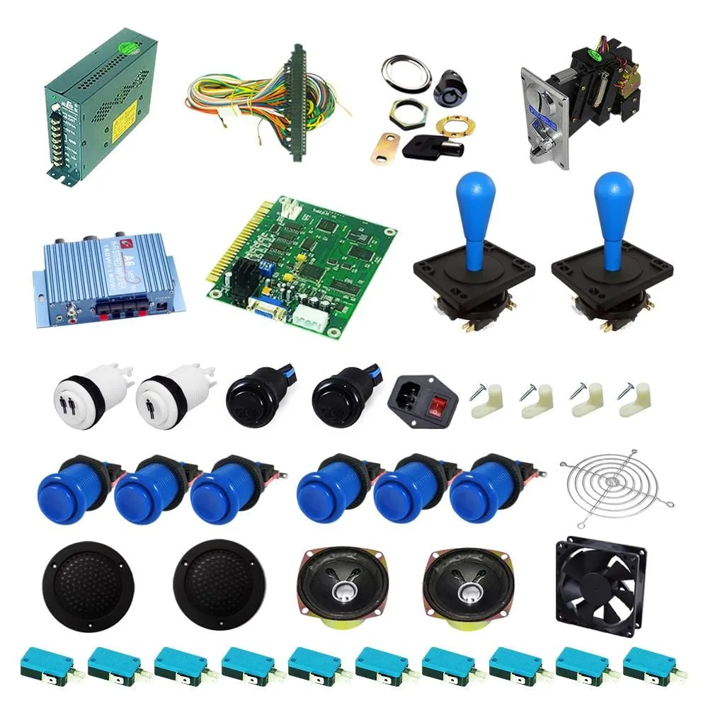 Ultimate 60 in 1 DIY Arcade Kit-Happ Joystick