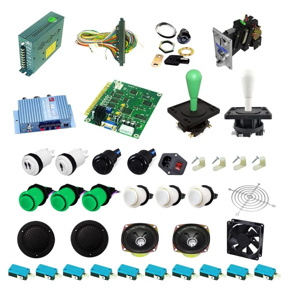 Ultimate 60 in 1 DIY Arcade Kit-Happ Joystick
