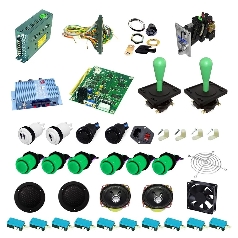 Ultimate 60 in 1 DIY Arcade Kit-Happ Joystick