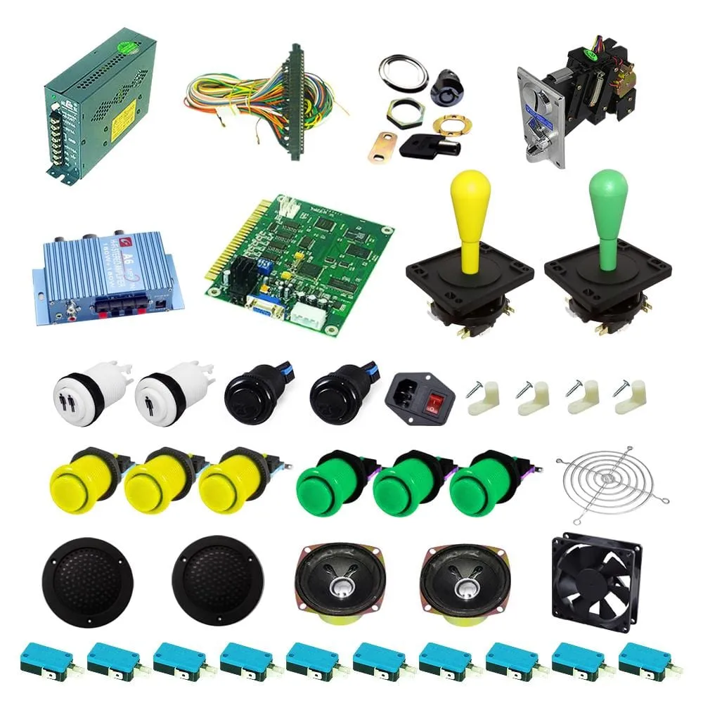 Ultimate 60 in 1 DIY Arcade Kit-Happ Joystick