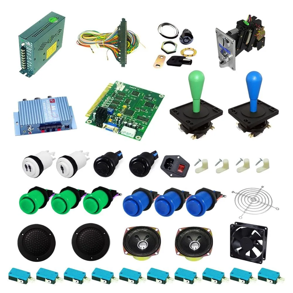 Ultimate 60 in 1 DIY Arcade Kit-Happ Joystick