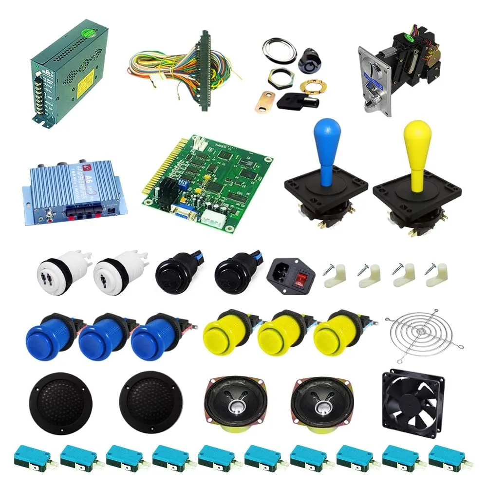 Ultimate 60 in 1 DIY Arcade Kit-Happ Joystick