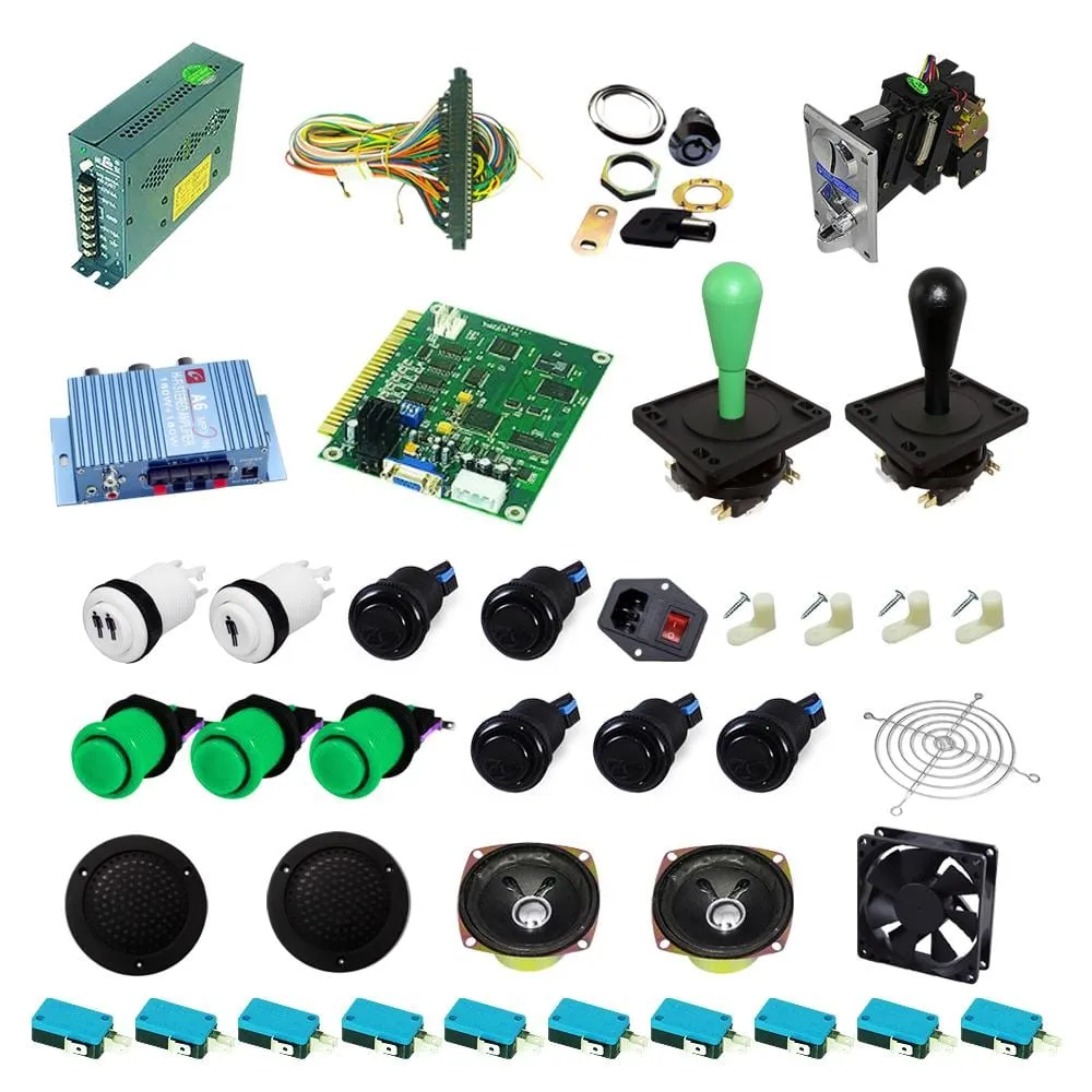 Ultimate 60 in 1 DIY Arcade Kit-Happ Joystick