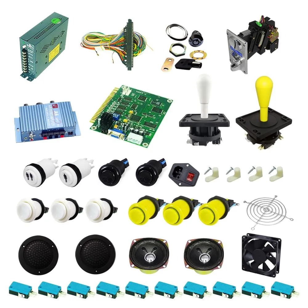 Ultimate 60 in 1 DIY Arcade Kit-Happ Joystick
