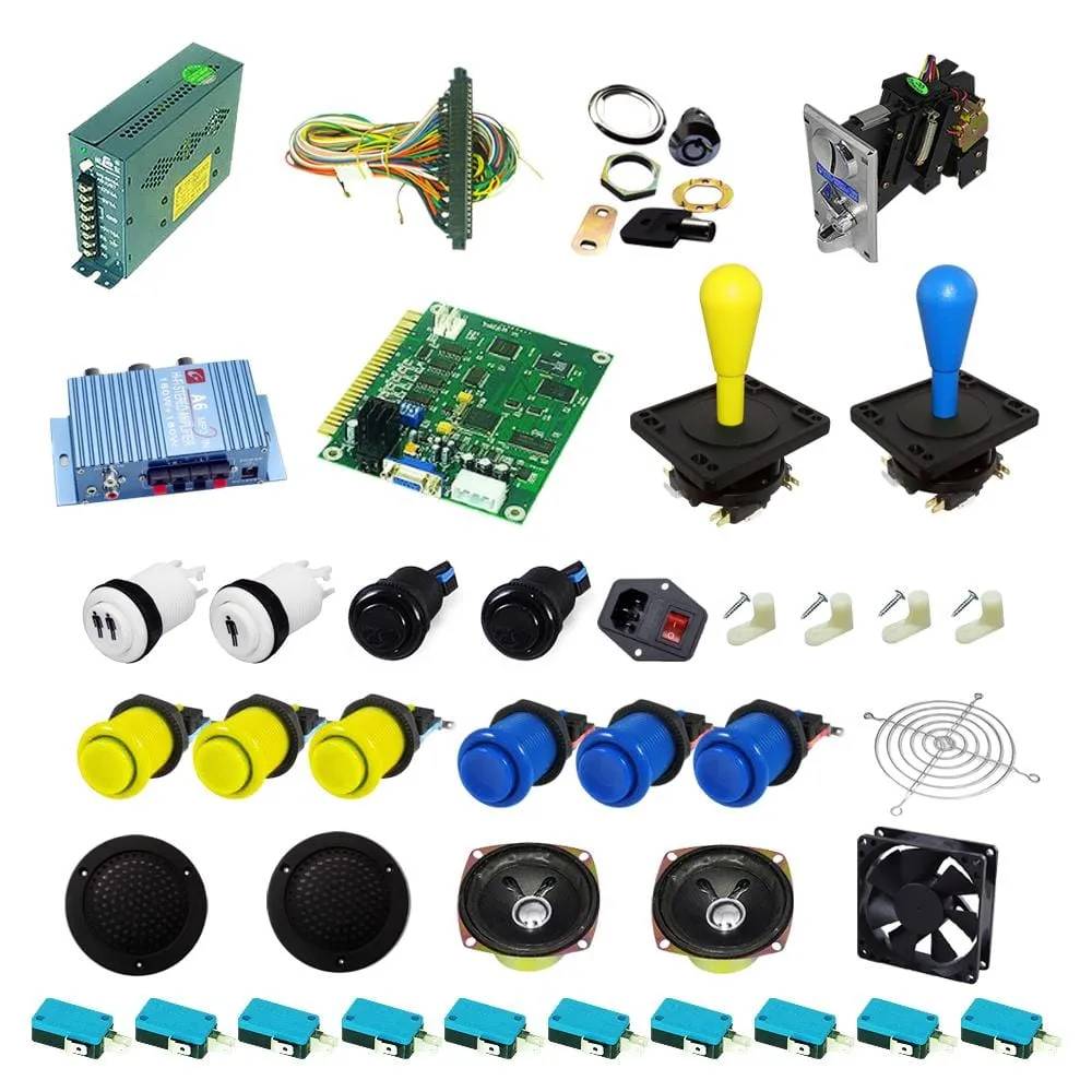 Ultimate 60 in 1 DIY Arcade Kit-Happ Joystick