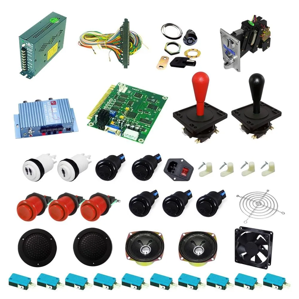 Ultimate 60 in 1 DIY Arcade Kit-Happ Joystick
