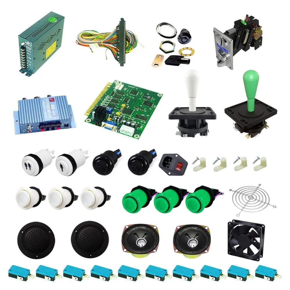 Ultimate 60 in 1 DIY Arcade Kit-Happ Joystick