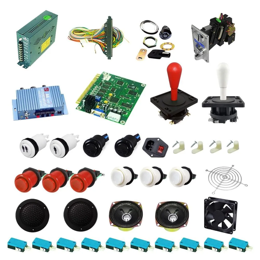 Ultimate 60 in 1 DIY Arcade Kit-Happ Joystick
