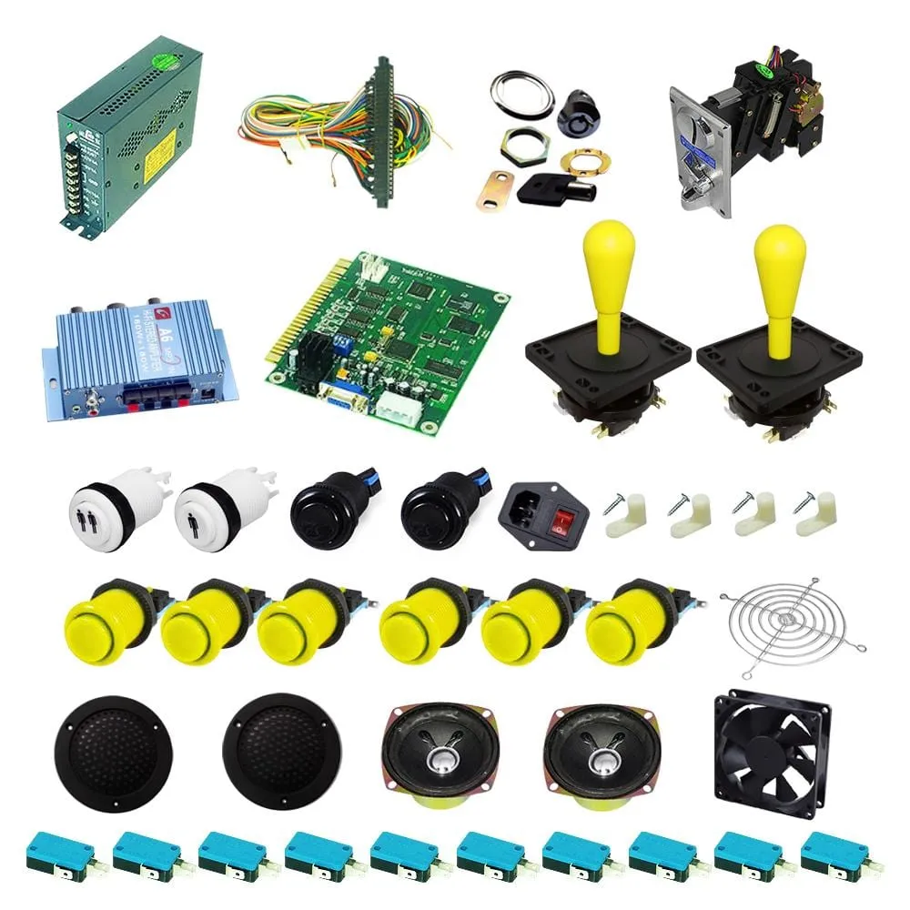 Ultimate 60 in 1 DIY Arcade Kit-Happ Joystick