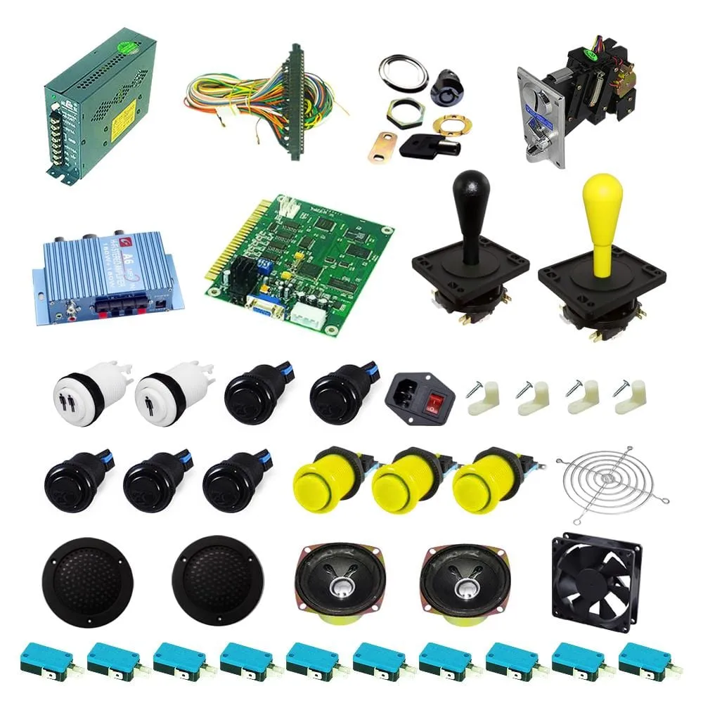 Ultimate 60 in 1 DIY Arcade Kit-Happ Joystick