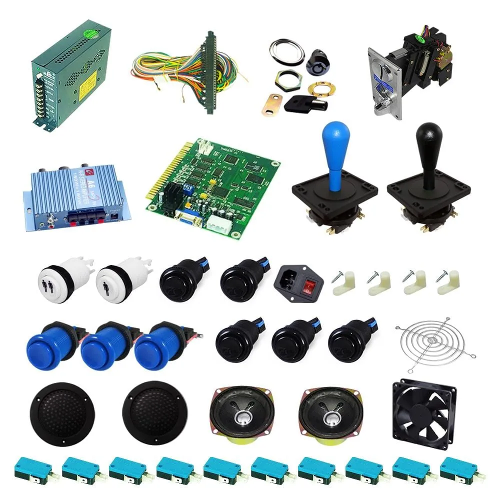 Ultimate 60 in 1 DIY Arcade Kit-Happ Joystick