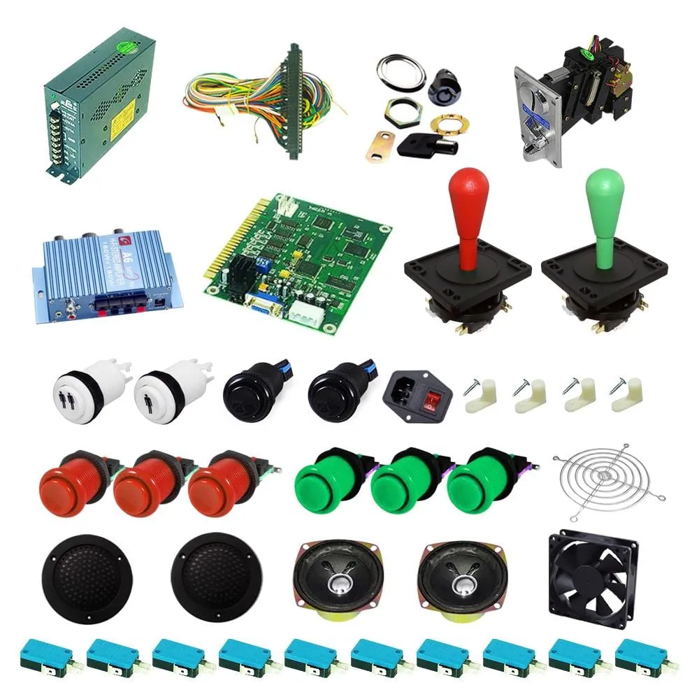 Ultimate 60 in 1 DIY Arcade Kit-Happ Joystick