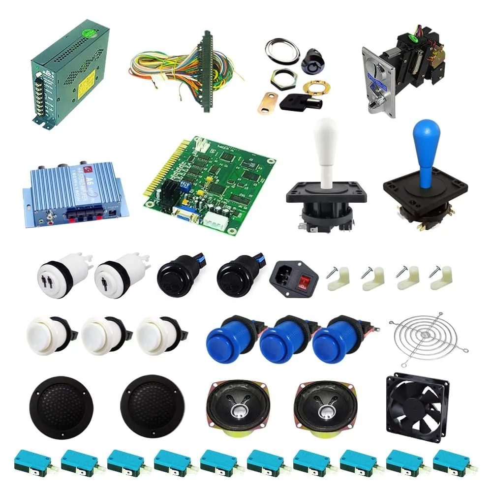 Ultimate 60 in 1 DIY Arcade Kit-Happ Joystick