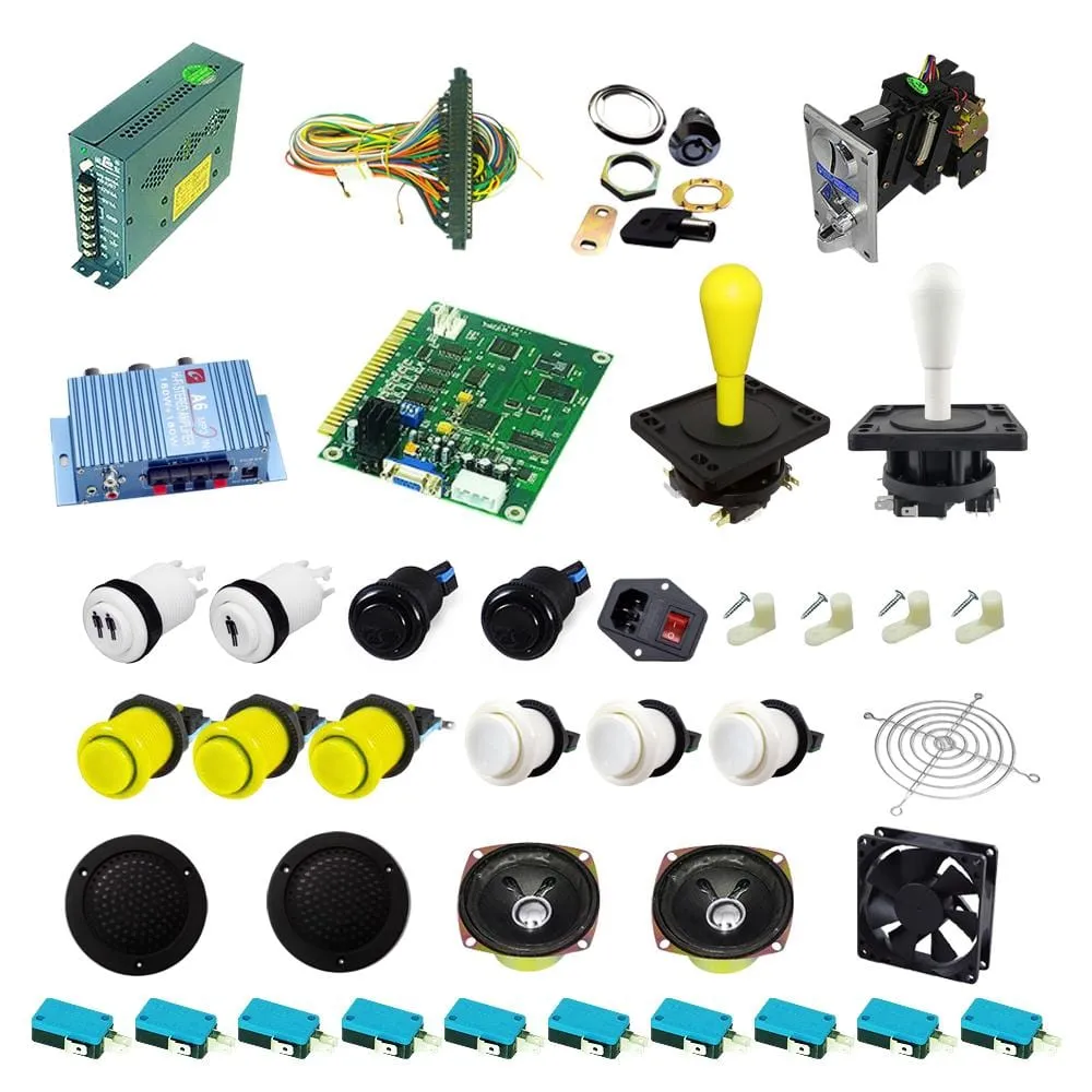 Ultimate 60 in 1 DIY Arcade Kit-Happ Joystick