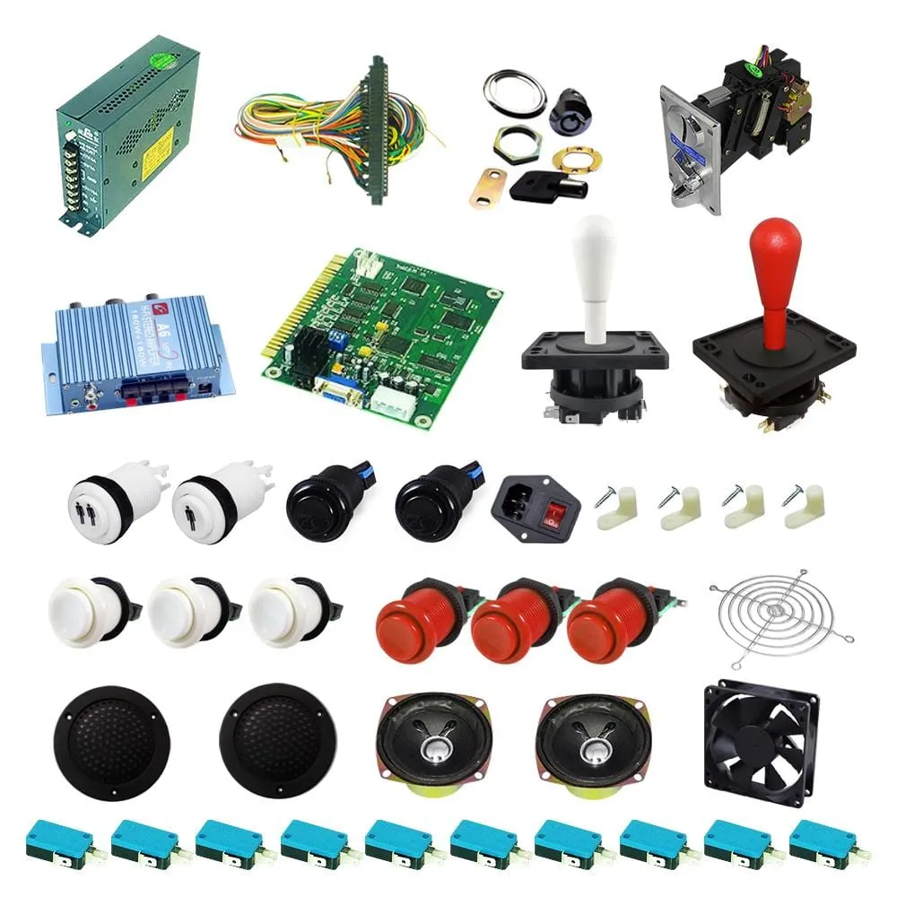 Ultimate 60 in 1 DIY Arcade Kit-Happ Joystick