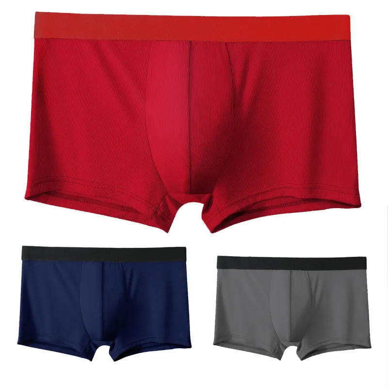 Ultra Thin Breathable Ice Silk Men's Underwear
