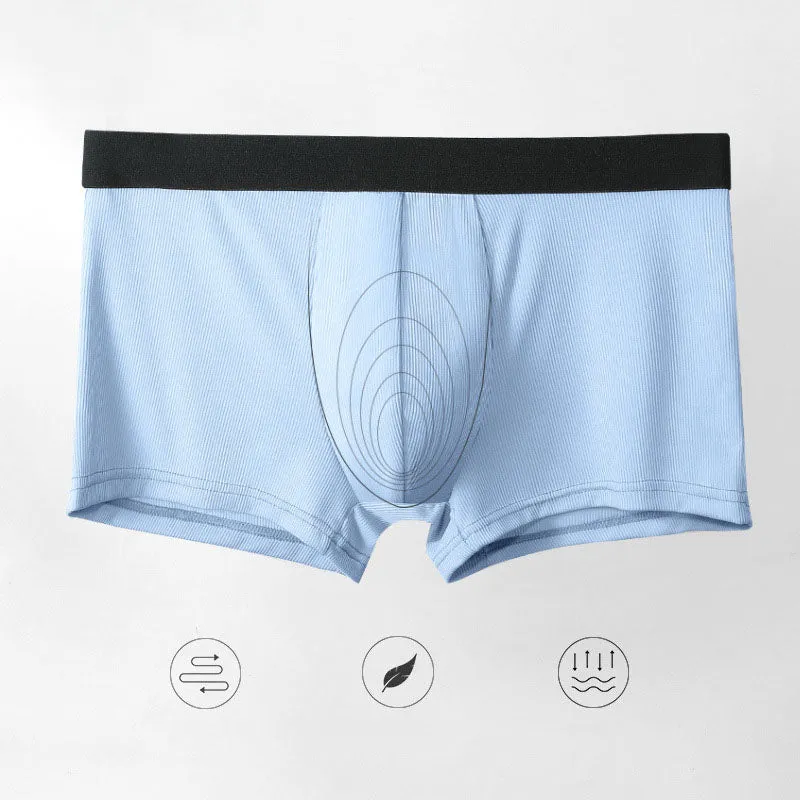 Ultra Thin Breathable Ice Silk Men's Underwear