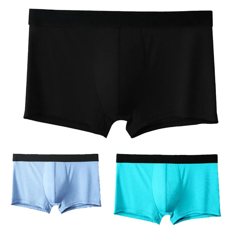 Ultra Thin Breathable Ice Silk Men's Underwear
