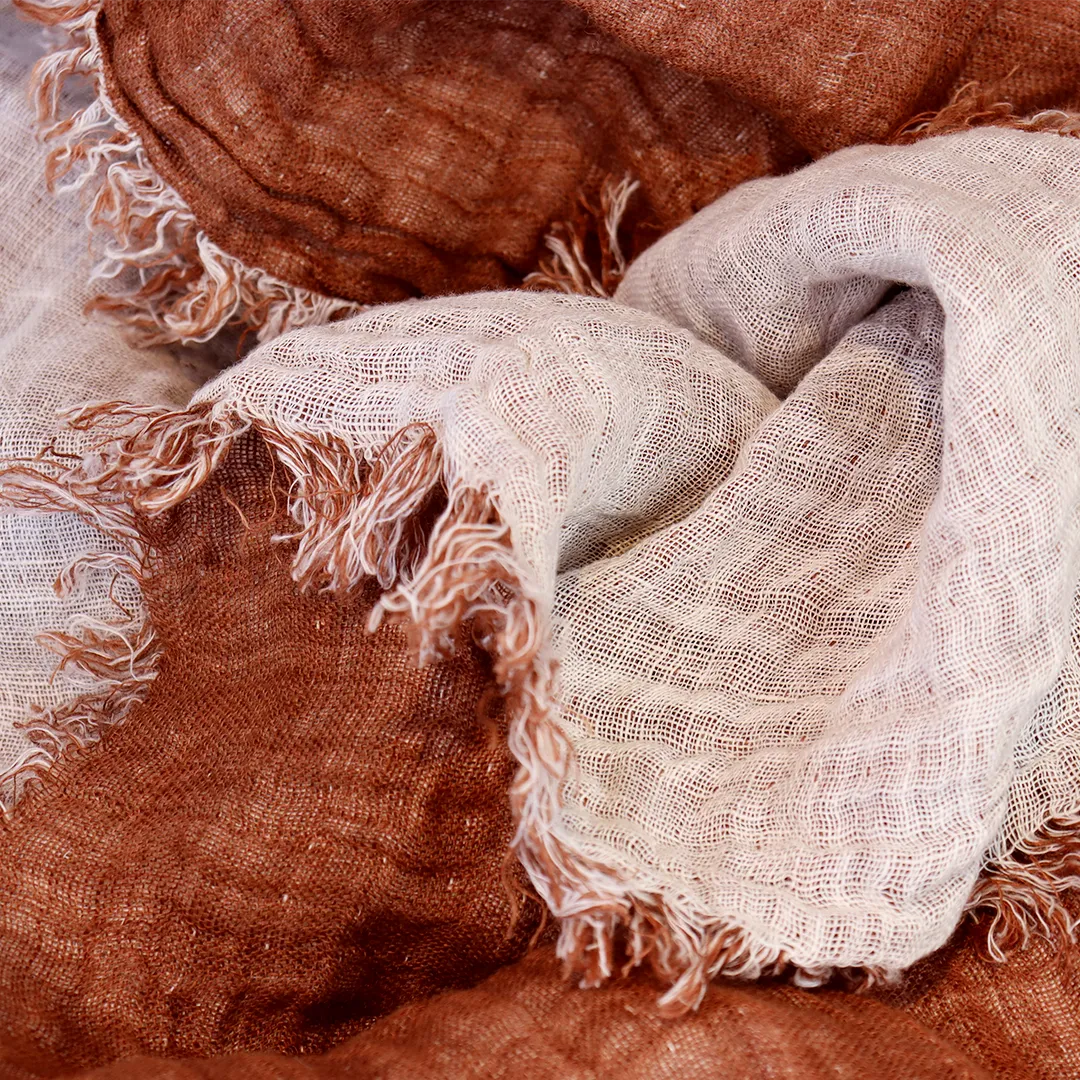 Urban Oasis Melua Throw Blanket Russet