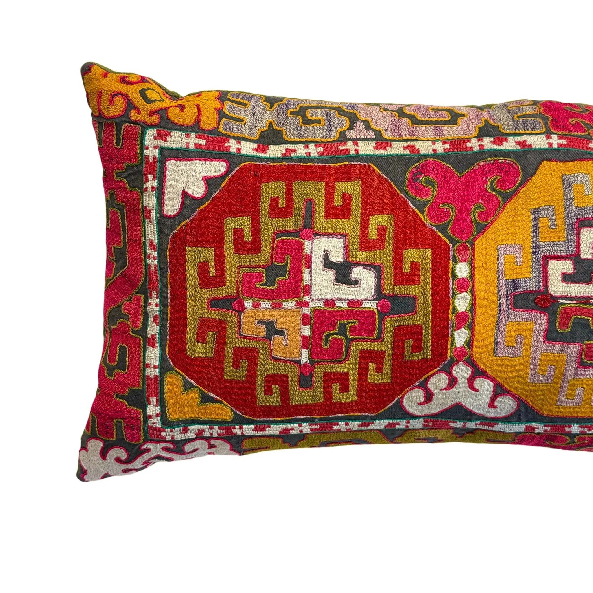 Vintage Uzbek Napramach (#M100424| 15.25 x 35.25")