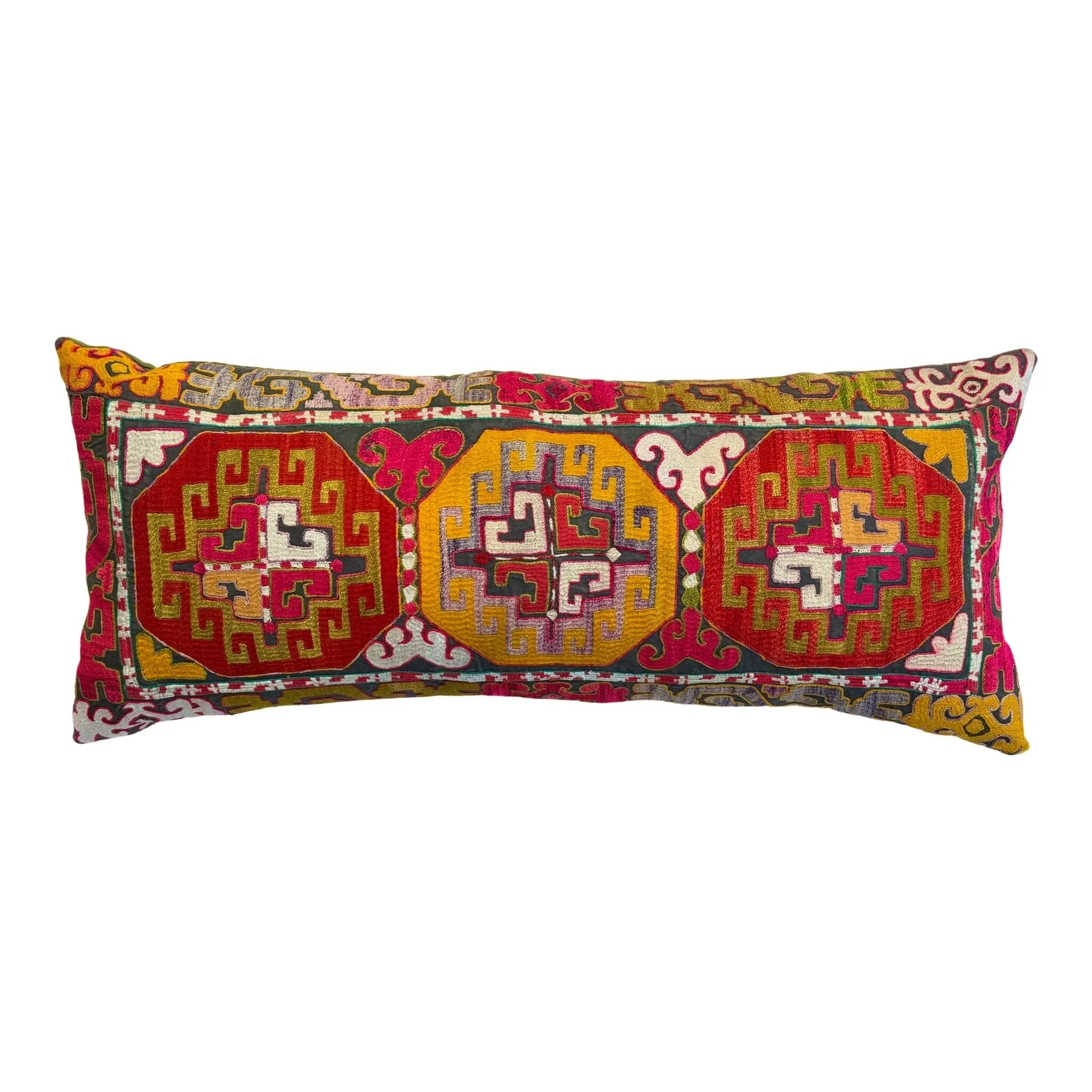 Vintage Uzbek Napramach (#M100424| 15.25 x 35.25")