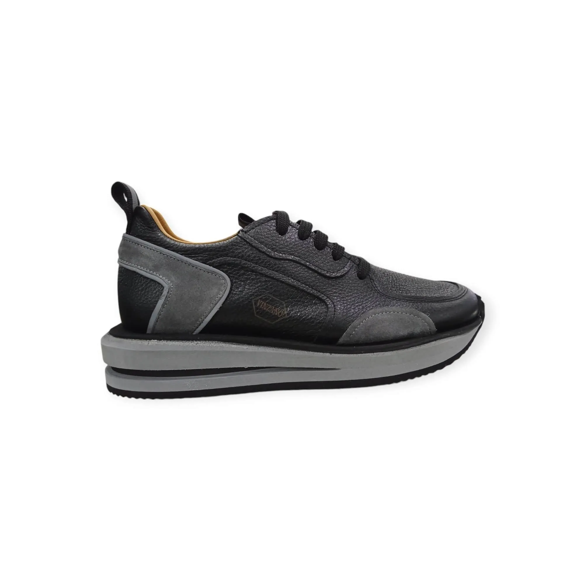 Vinzano Men's Sneaker Black