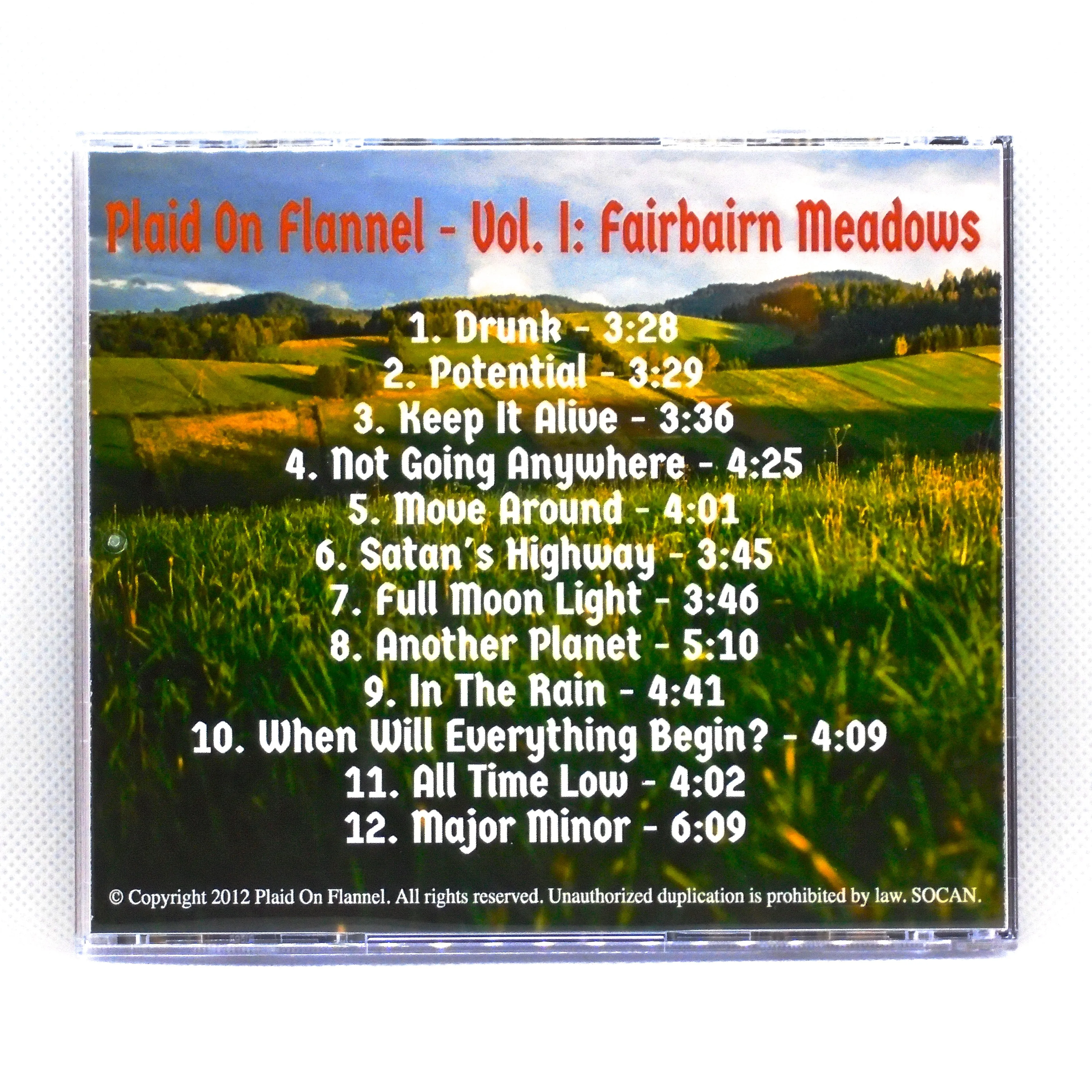 Vol. I: Fairbairn Meadows (CD)
