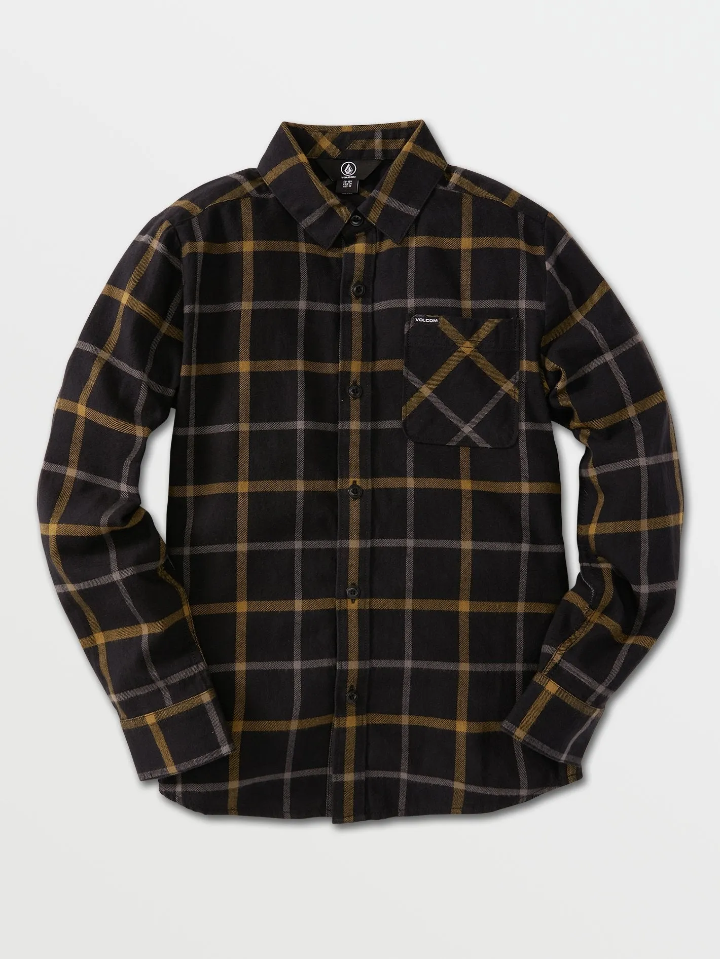 Volcom Big Boys Caden Plaid L/S flannel