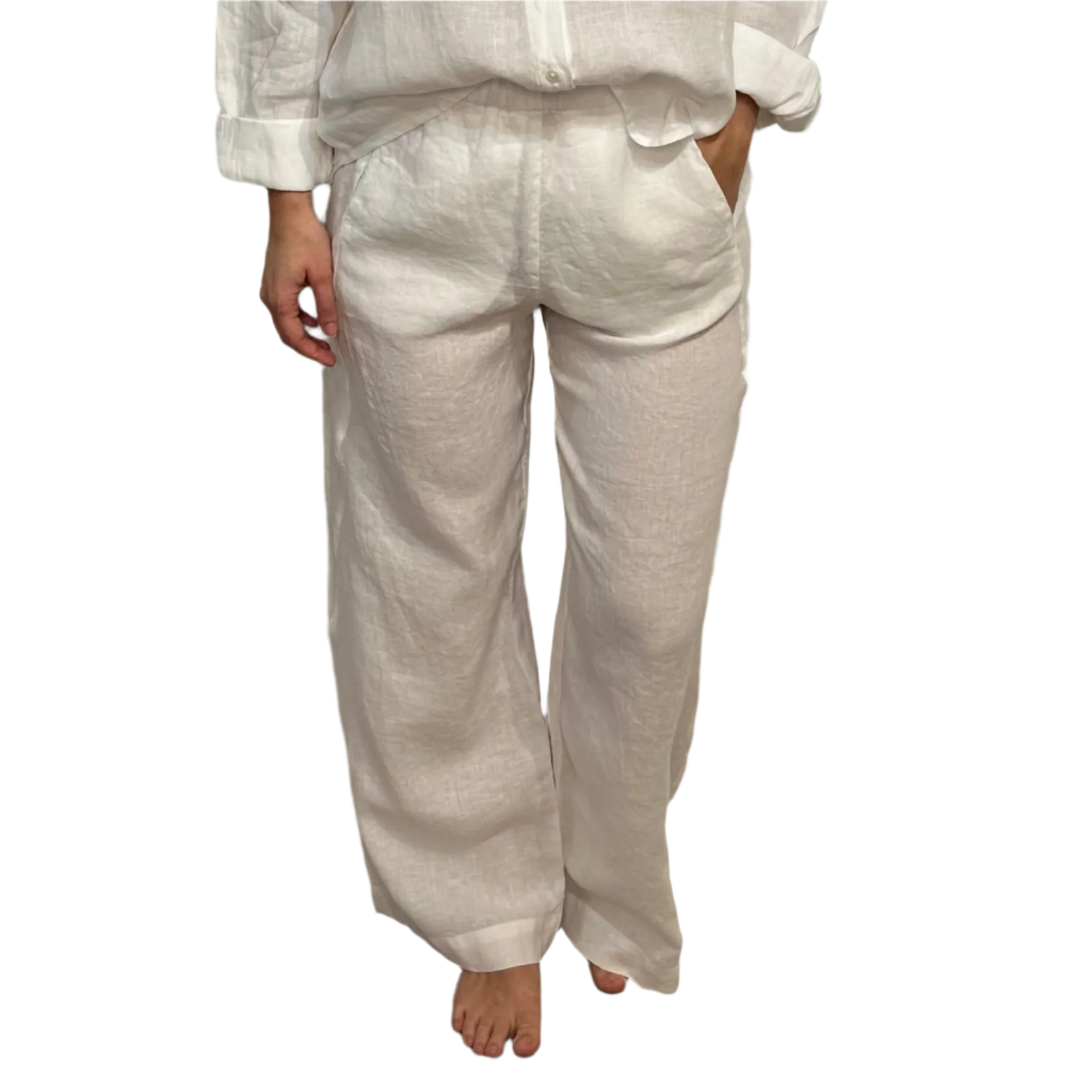 VV - Stephanie Pants | White