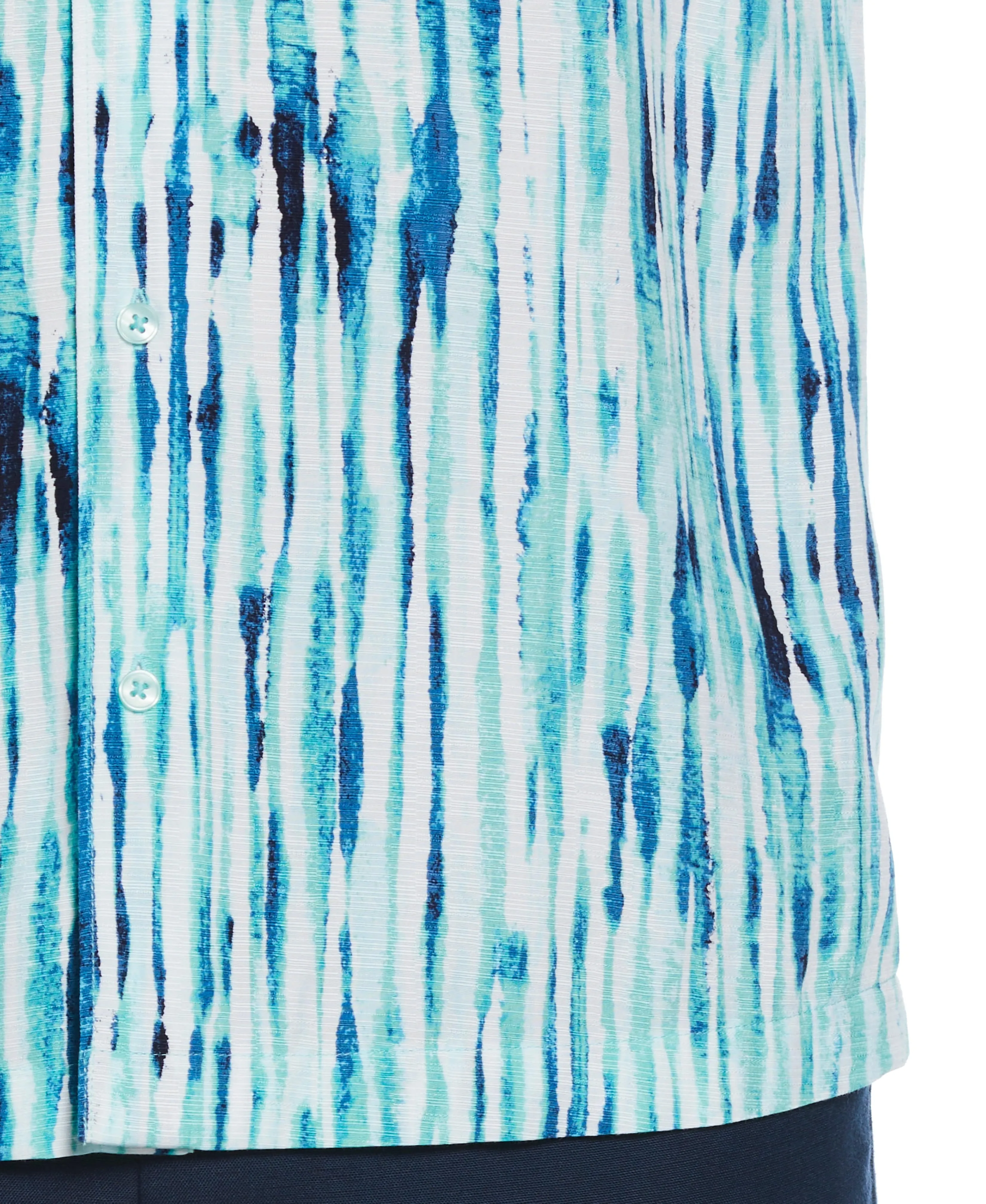 Watercolor Stripe Print Shirt