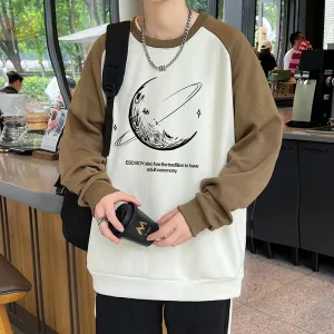 Wiaofellas  -  High Quality Men's Casual Cotton Sweatshirts Spring Autumn Outdoor Pullovers Loose Hoodies Hip Hop Streetwear Tops Clothing