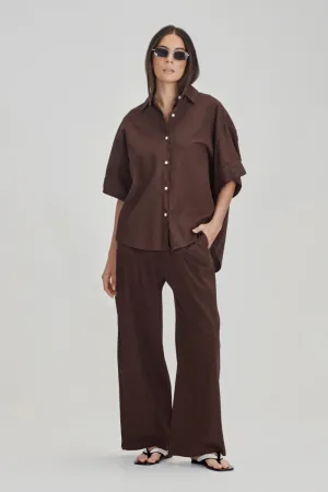 Womens Pull On Pant Cocoa